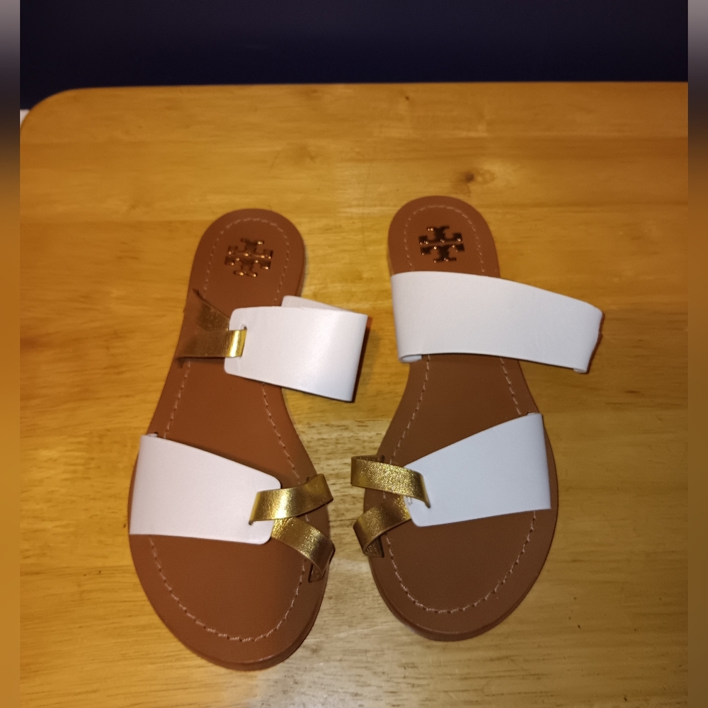 Tory Burch Leather Sandals Size 6 1/2